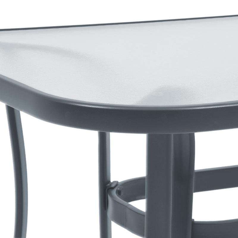 ΤΡΑΠΕΖΙ ΕΞΟΧΗΣ STEEL ΓΚΡΙ 120x70x70εκ g.r.d - Image 3