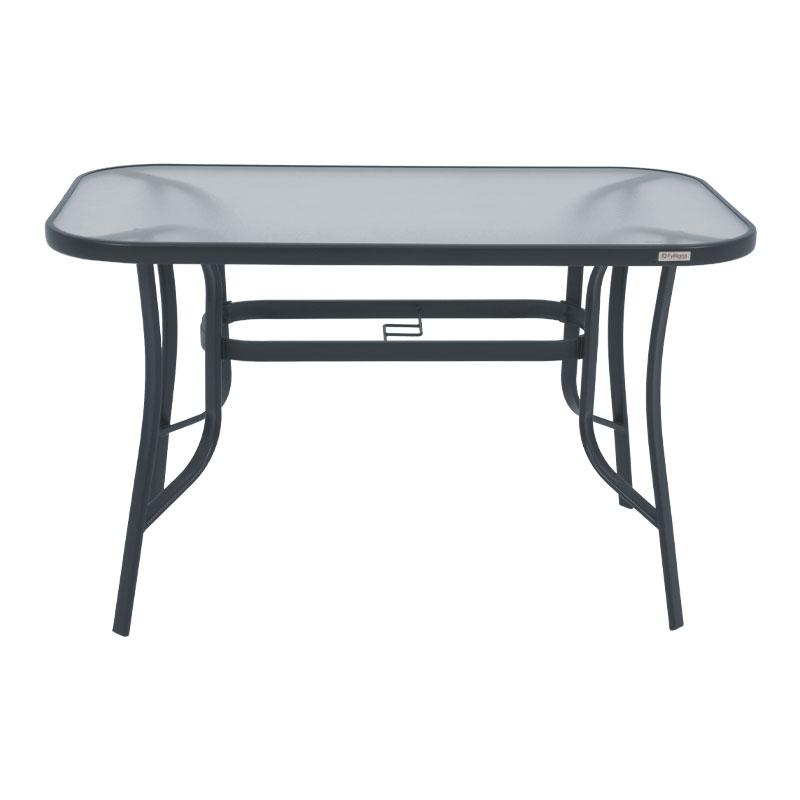 ΤΡΑΠΕΖΙ ΕΞΟΧΗΣ STEEL ΓΚΡΙ 150x90x70εκ g.r.d - Image 4