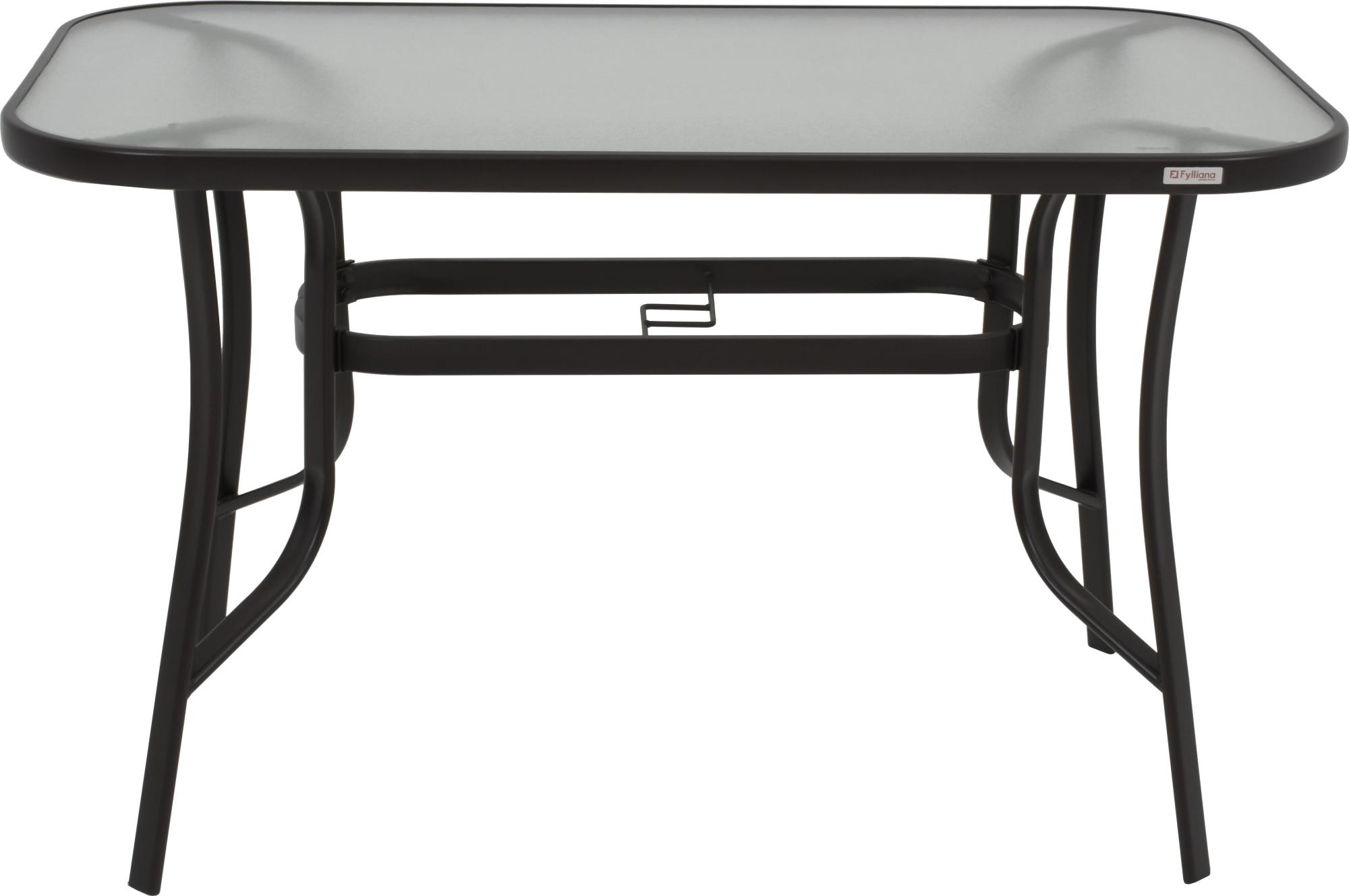 ΤΡΑΠΕΖΙ ΕΞΟΧΗΣ STEEL ΚΑΦΕ 140x80x70εκ - Image 5