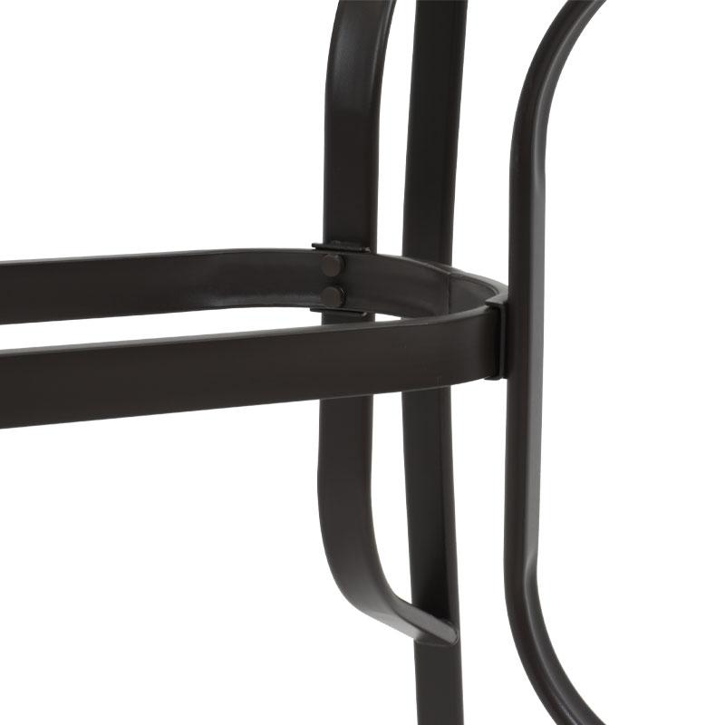 ΤΡΑΠΕΖΙ ΕΞΟΧΗΣ STEEL ΚΑΦΕ 150x90x70εκ g.r.d - Image 6