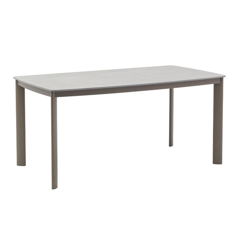 ΤΡΑΠΕΖΙ ΚΗΠΟΥ "Asanio" ΚΑΦΕ ΧΡΩΜΑ 160x90x75εκ