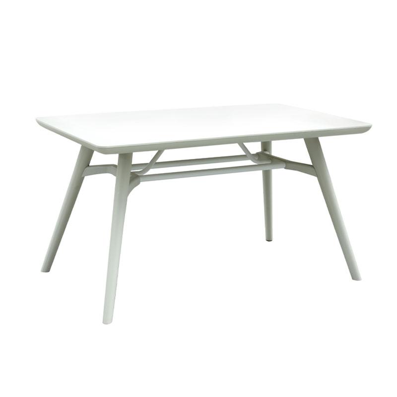 ΤΡΑΠΕΖΙ ΚΗΠΟΥ ΜΕ ABS ΕΠΙΦΑΝΕΙΑ FL8863 ΛΕΥΚΟ ΧΡΩΜΑ 135x79x75εκ