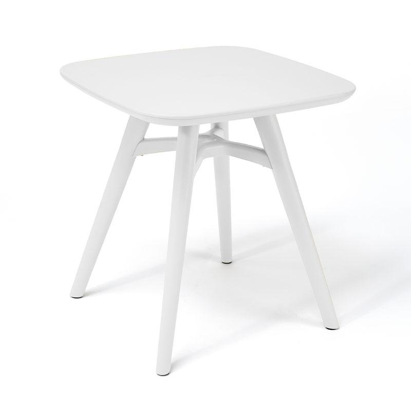 ΤΕΤΡΑΓΩΝΟ ΤΡΑΠΕΖΑΚΙ ΚΗΠΟΥ ΜΕ ABS ΕΠΙΦΑΝΕΙΑ FL8863 ΛΕΥΚΟ ΧΡΩΜΑ 51x51εκ