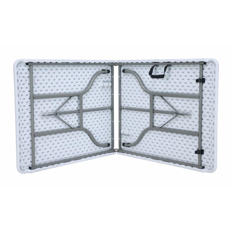 ΤΡΑΠΕΖΙ ΣΥΝΕΔΡΙΟΥ-CATERING ΛΕΥΚΟ 180x75x74 ΠΤΥΣΣΟΜΕΝΟ (ΒΑΛΙΤΣΑ) - Image 3