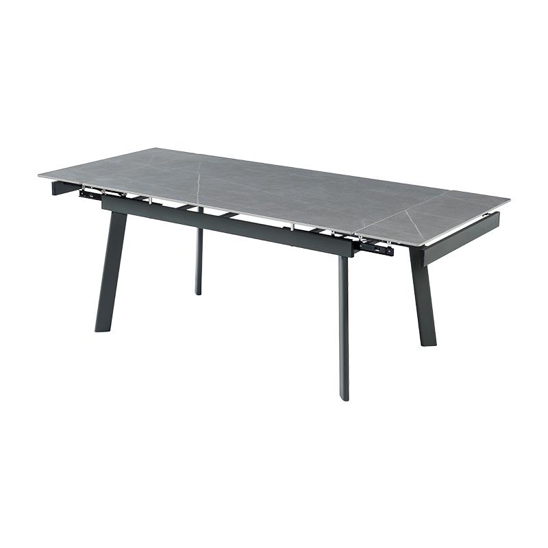 ΤΡΑΠΕΖΙ ΤΡΑΠΕΖΑΡΙΑΣ ΑΝΟΙΓΟΜΕΝΟ Bruno ΓΚΡΙ ΧΡΩΜΑ 150+30+30x90x76εκ - Image 3