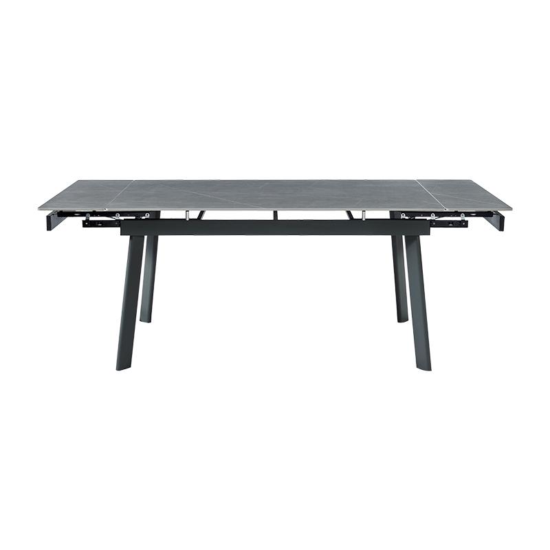 ΤΡΑΠΕΖΙ ΤΡΑΠΕΖΑΡΙΑΣ ΑΝΟΙΓΟΜΕΝΟ Bruno ΓΚΡΙ ΧΡΩΜΑ 150+30+30x90x76εκ - Image 4