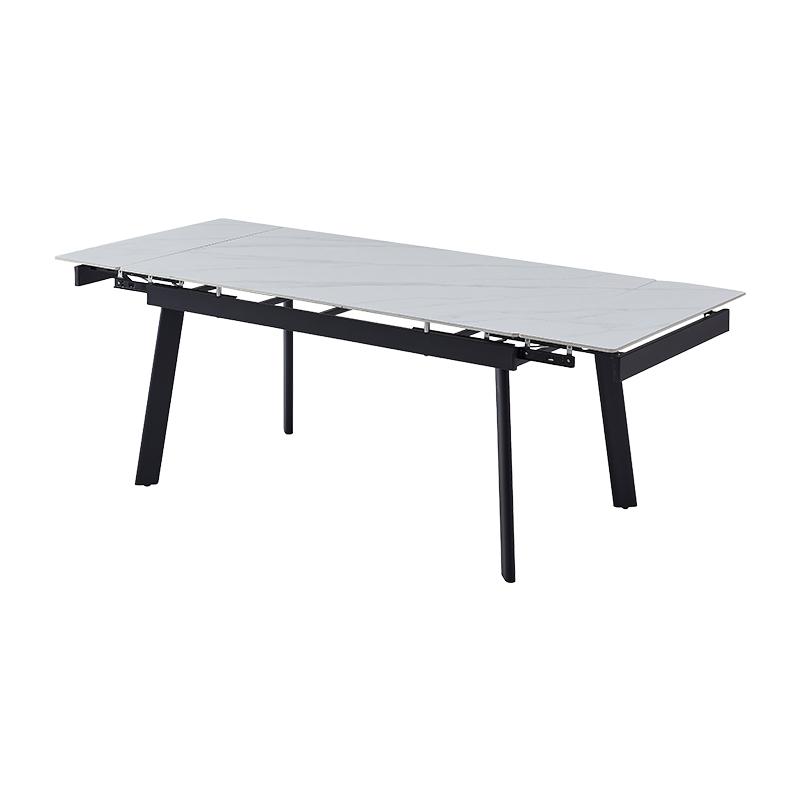 ΤΡΑΠΕΖΙ ΤΡΑΠΕΖΑΡΙΑΣ ΑΝΟΙΓΟΜΕΝΟ Bruno ΛΕΥΚΟ ΧΡΩΜΑ 150+30+30x90x76cεκ - Image 3