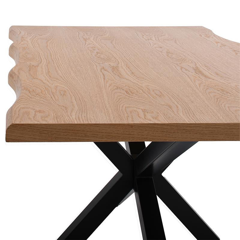 ΤΡΑΠΕΖΙ ΤΡΑΠΕΖΑΡΙΑΣ 23C ΦΥΣΙΚΟ ΟΑΚ ΧΡΩΜΑ 180x90x75εκ - Image 5