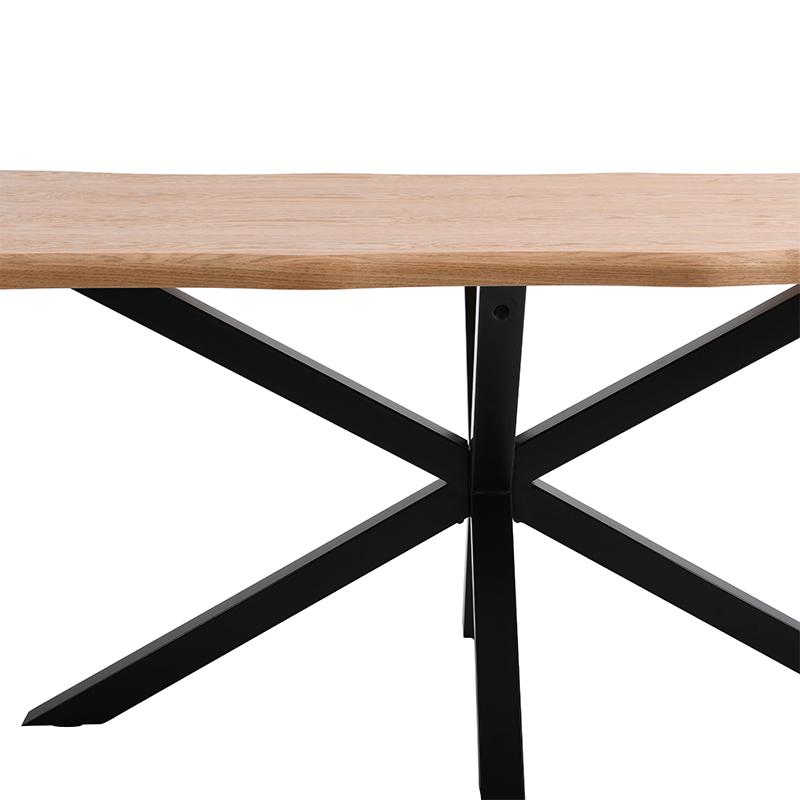 ΤΡΑΠΕΖΙ ΤΡΑΠΕΖΑΡΙΑΣ 23C ΦΥΣΙΚΟ ΟΑΚ ΧΡΩΜΑ 180x90x75εκ - Image 6