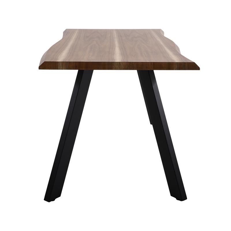 ΤΡΑΠΕΖΙ ΤΡΑΠΕΖΑΡΙΑΣ MDF ΜΕ ΚΑΠΛΑΜΑ ΑΚΑΚΙΑΣ ΦΥΣΙΚΟ ΧΡΩΜΑ 140x70x75εκ - Image 3