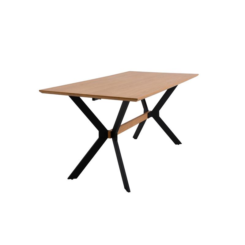 ΤΡΑΠΕΖΙ ΤΡΑΠΕΖΑΡΙΑΣ MDF ΜΕ ΚΑΠΛΑΜΑ ΔΡΥΣ ΦΥΣΙΚΟ ΧΡΩΜΑ 180x90x75εκ - Image 4