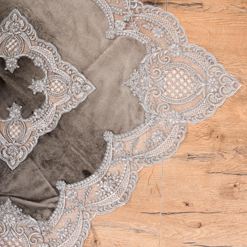 ΤΡΑΠΕΖΟΜΑΝΤΗΛΟ ΚΑΦΕ ΧΡΩΜΑ 85x85εκ - Image 3