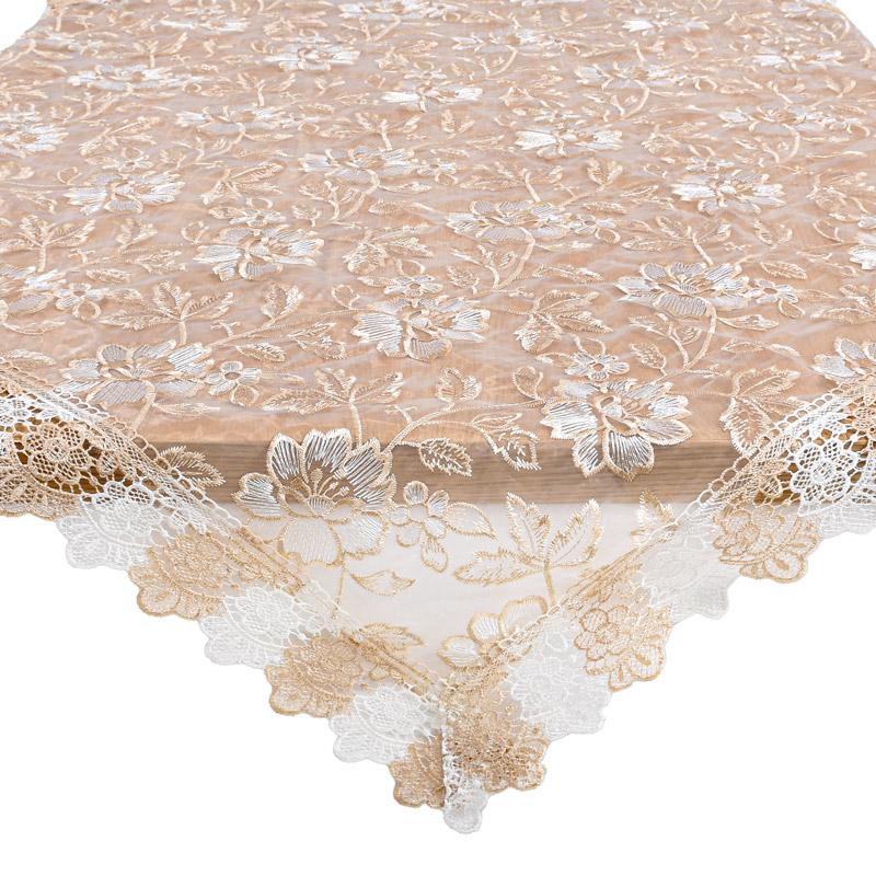 ΤΡΑΠΕΖΟΜΑΝΤΗΛΟ ΜΠΕΖ ΧΡΩΜΑ 85x85εκ - Image 3