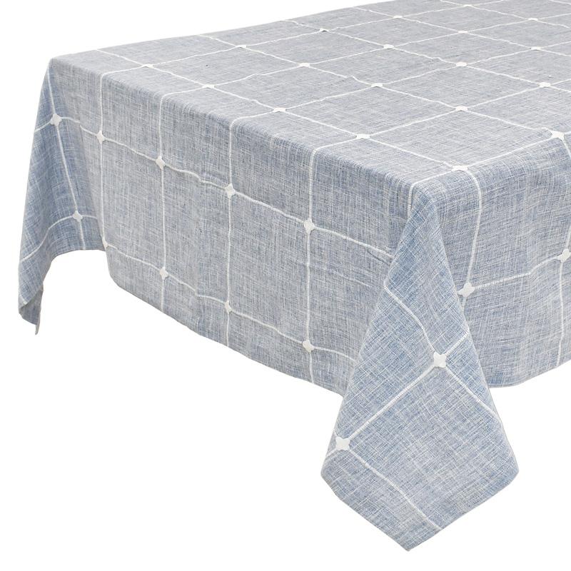 ΤΡΑΠΕΖΟΜΑΝΤΗΛΟ ΜΕΝΤΑ-ΛΕΥΚΟ 150x150εκ