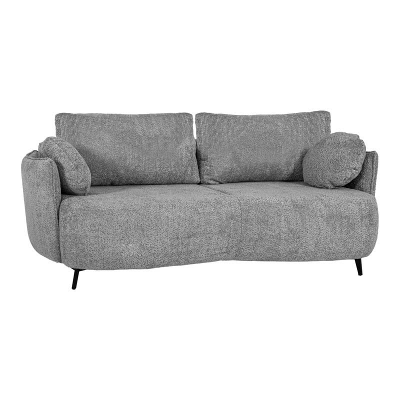 ΤΡΙΘΕΣΙΟΣ ΚΑΝΑΠΕΣ Elvio ΓΚΡΙ ΧΡΩΜΑ 216x103x73εκ