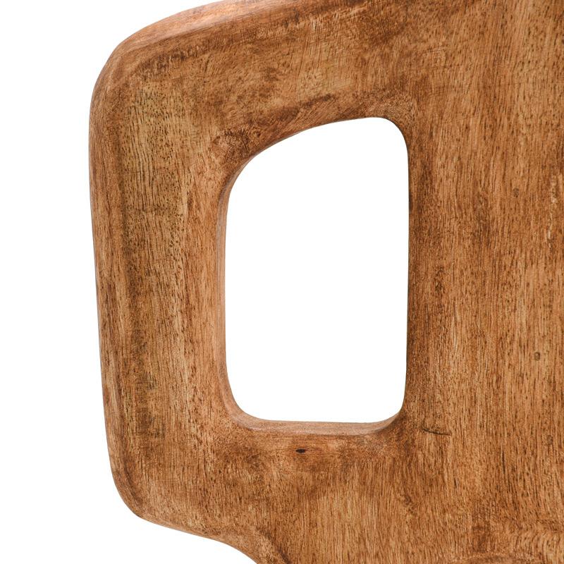 ΞΥΛΙΝΟ ΔΙΑΚΟΣΜΗΤΙΚΟ ΦΙΓΟΥΡΑ ΓΥΝΑΙΚΑΣ FL0112 ΦΥΣΙΚΟ ΑΝΤΙΚΕ ΦΙΝΙΡΙΣΜΑ 17x4x55εκ - Image 4