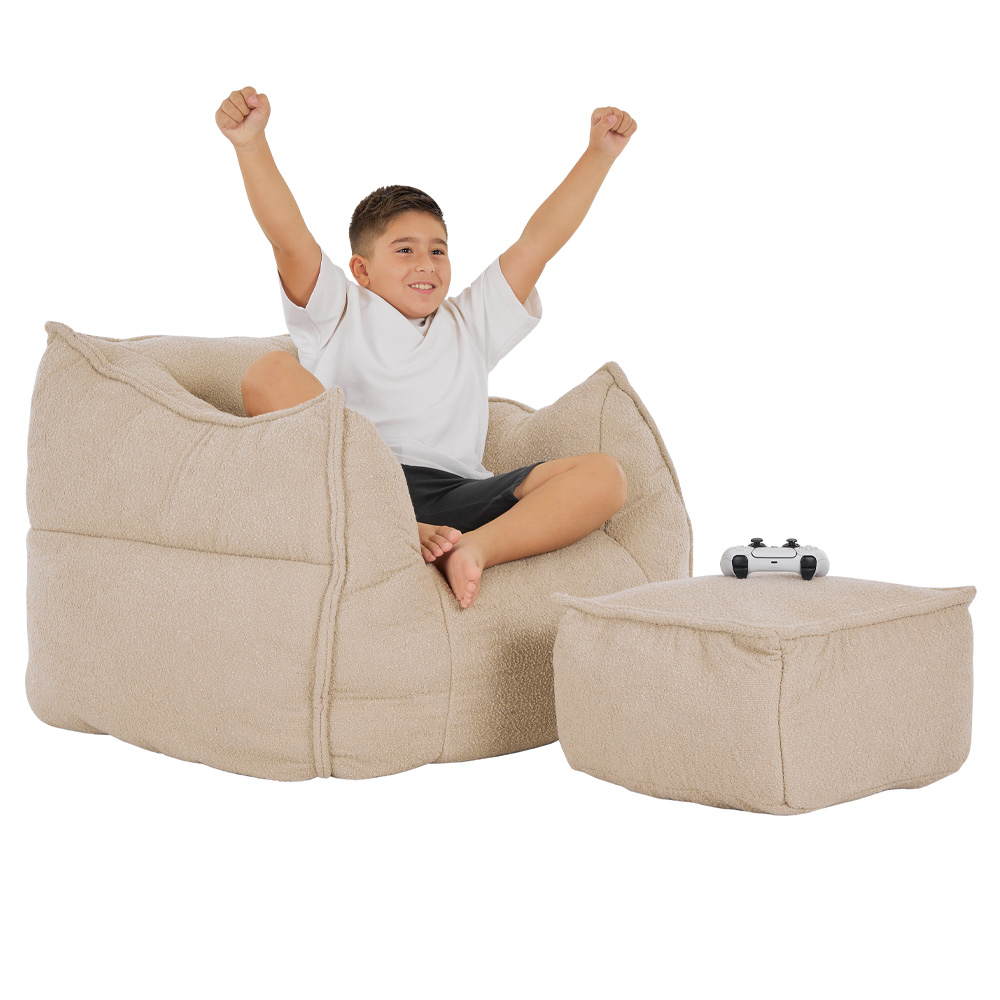 SPONGE ΠΟΛΥΘΡΟΝΑ SET BEIGE 95x102x73cm - Image 2