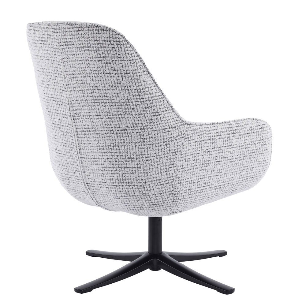 TIFFANY ΠΟΛΥΘΡΟΝΑ ΠΕΡΙΣΤΡΕΦΟΜΕΝΗ ΛΕΥΚΟ ΜΕ PATTERN 80x75x90cm - Image 4