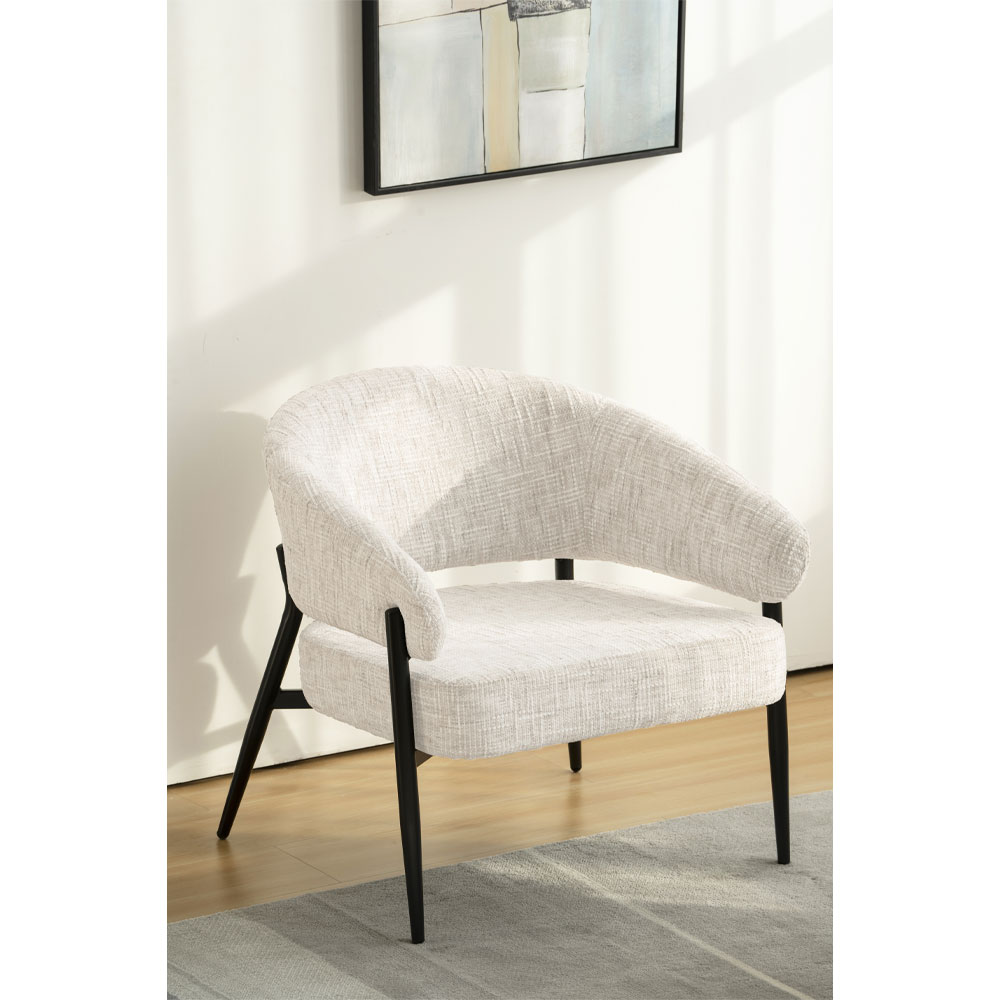 MORITZ ΠΟΛΥΘΡΟΝΑ BEIGE ΑΝΟΙΧΤΟ 73x72x75cm - Image 2