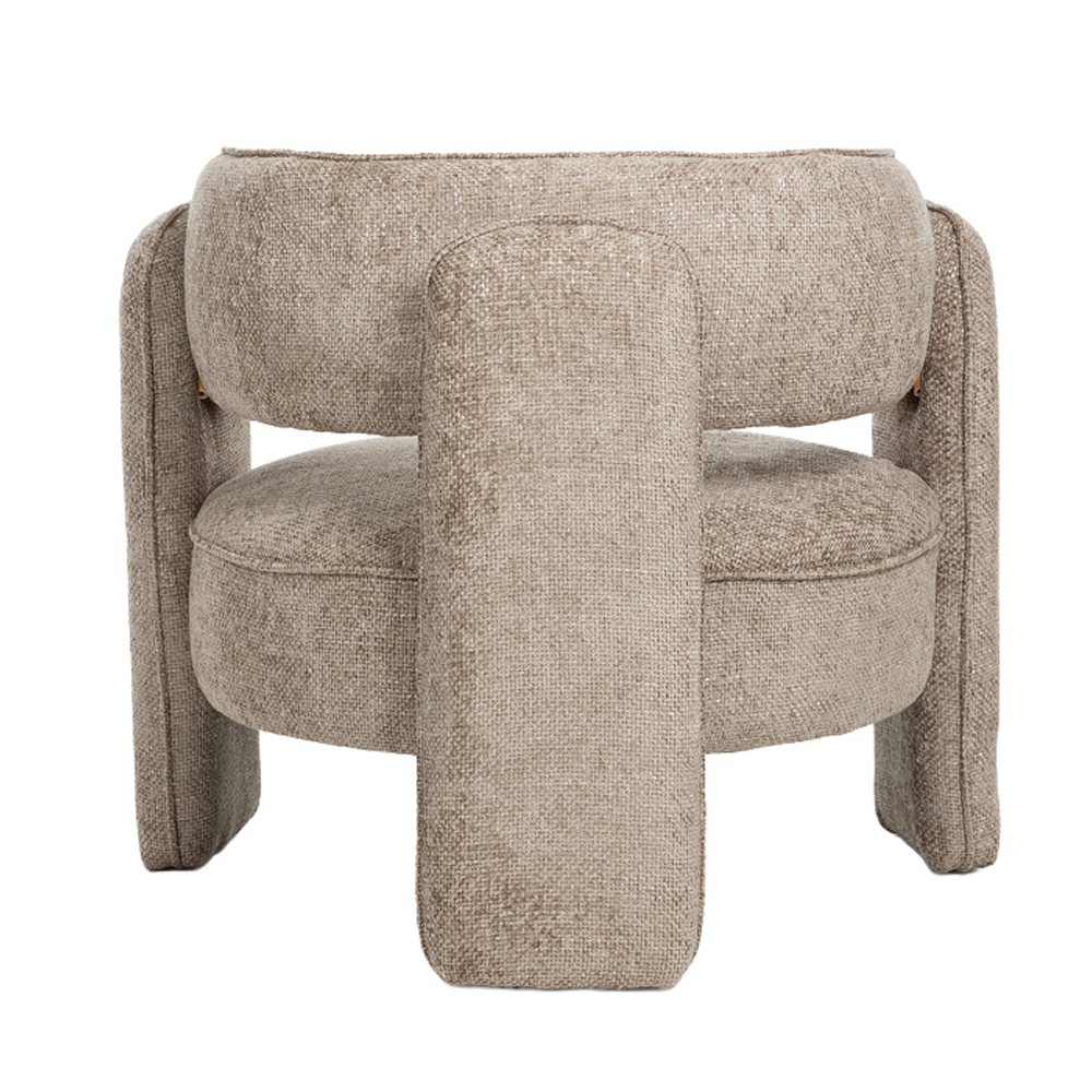 GRADA SMALL ΠΟΛΥΘΡΟΝΑ BEIGE 79x85x70.5cm - Image 3