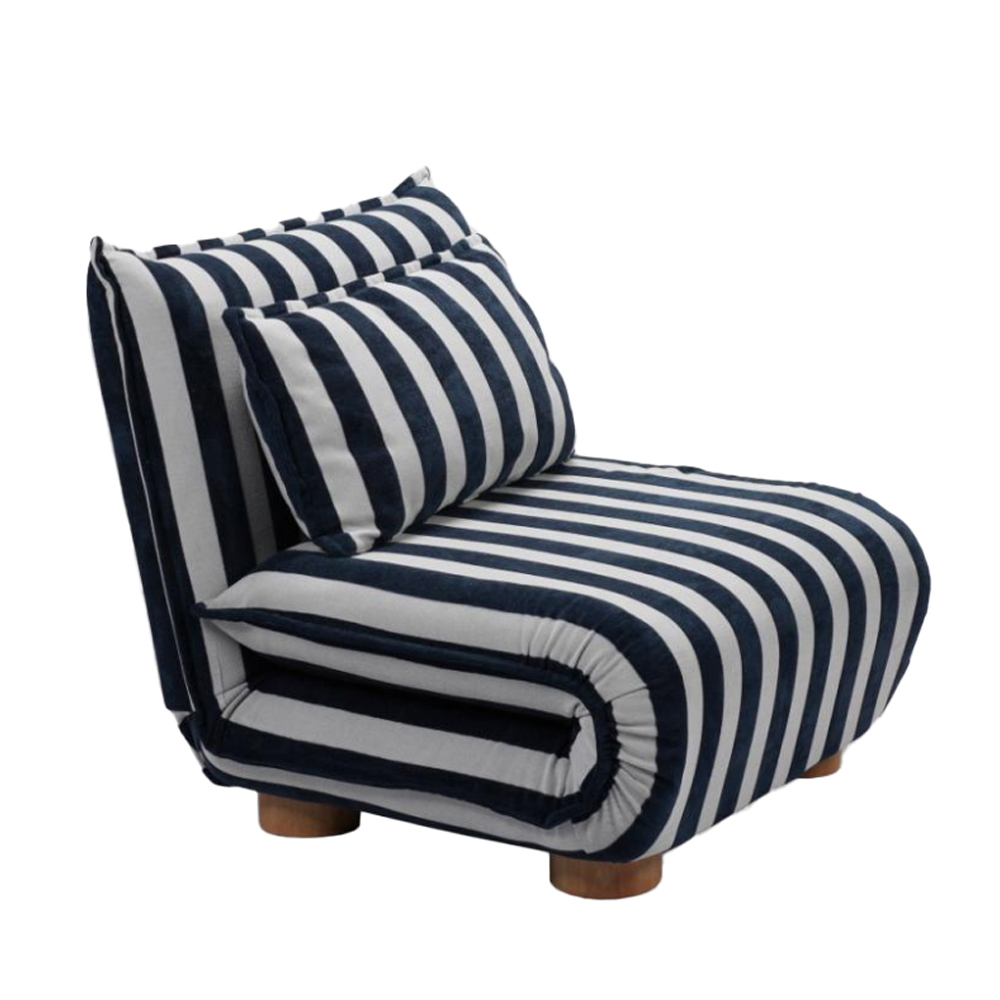 RIGA ΠΟΛΥΘΡΟΝΑ ΑΝΑΔΙΠΛΟΥΜΕΝΗ ΜΠΛΕ OFF WHITE 84x85x76cm