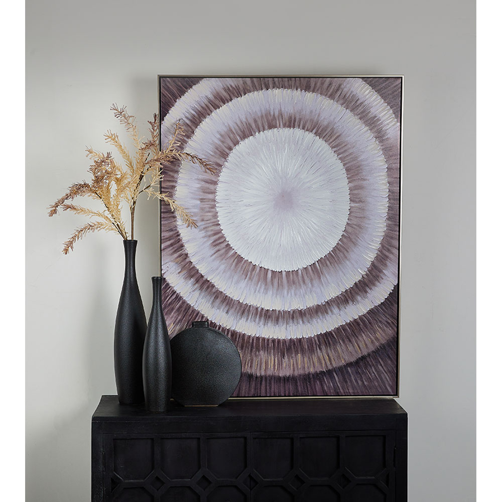 LEI ΒΑΖΟ 14x14x60cm ΚΕΡΑΜΙΚΟ ΑΝΘΡΑΚΙ ΜΑΤ - Image 4