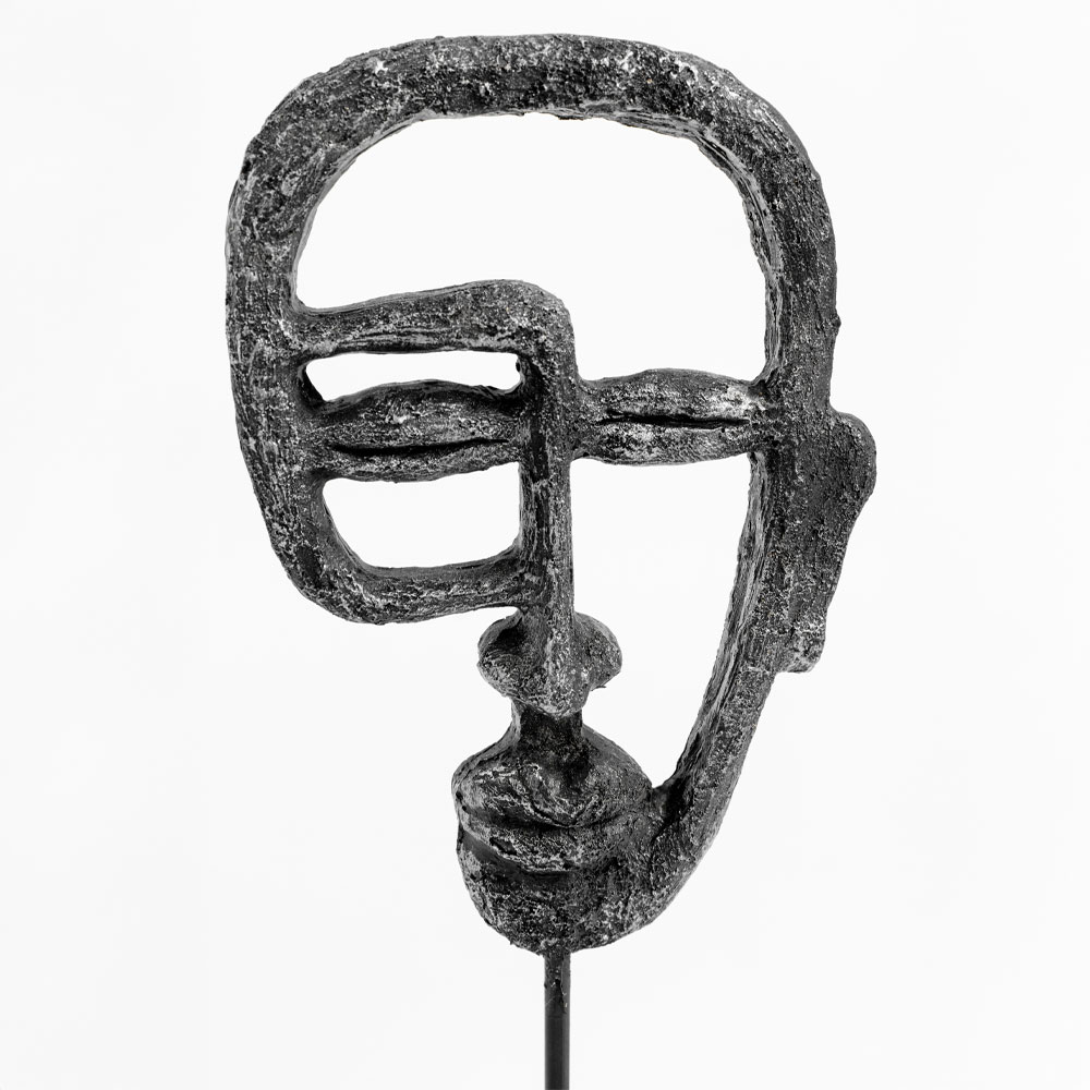 ACT BLACK 2 ΔΙΑΚΟΣΜΗΤΙΚΟ TOTEM 15x7x32cm POLYRESIN ΜΑΥΡΟ - Image 3