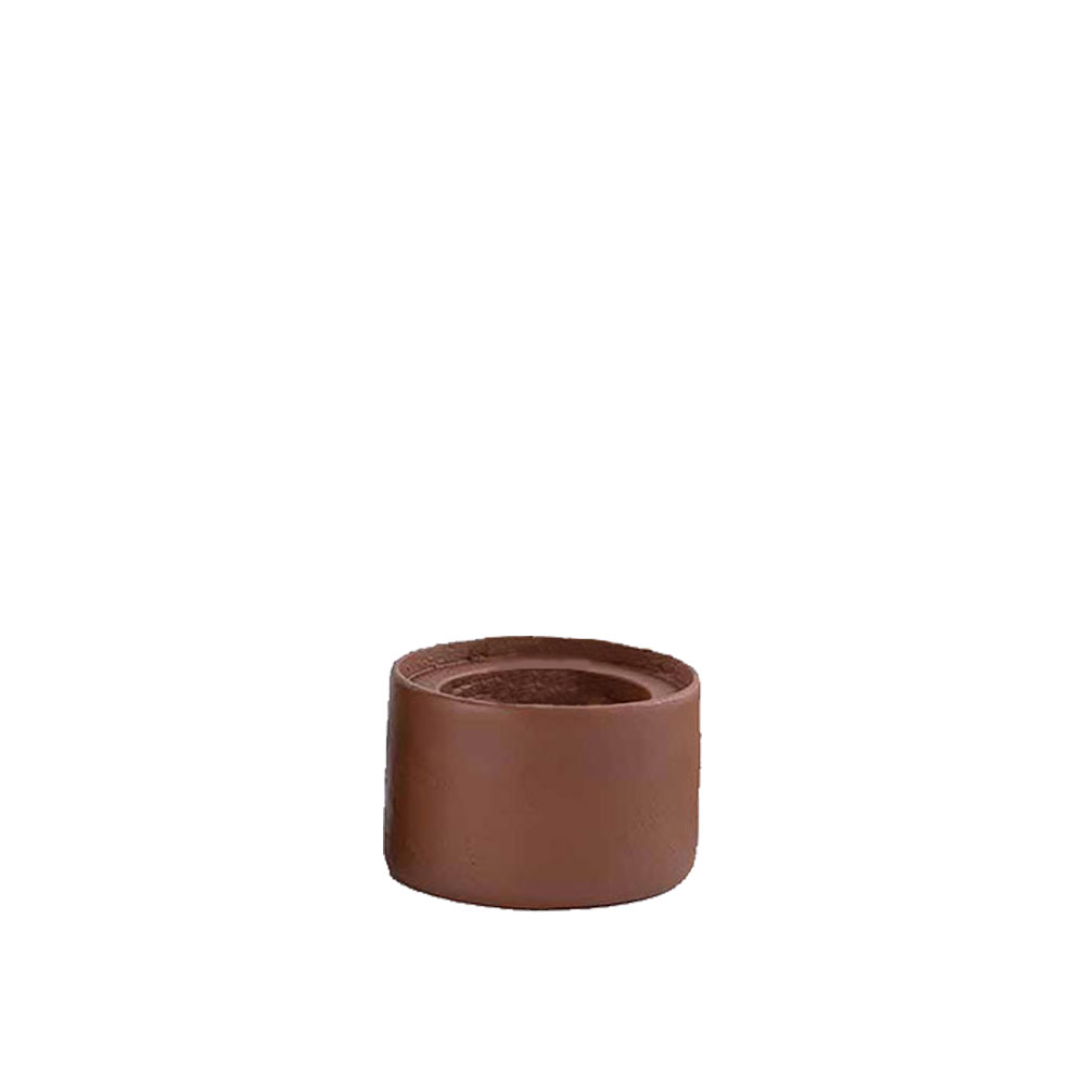 FORMAS ΚΗΡΟΠΗΓΙΟ 9x9x6cm ΑΛΟΥΜΙΝΙΟ TERRACOTTA ROUGH