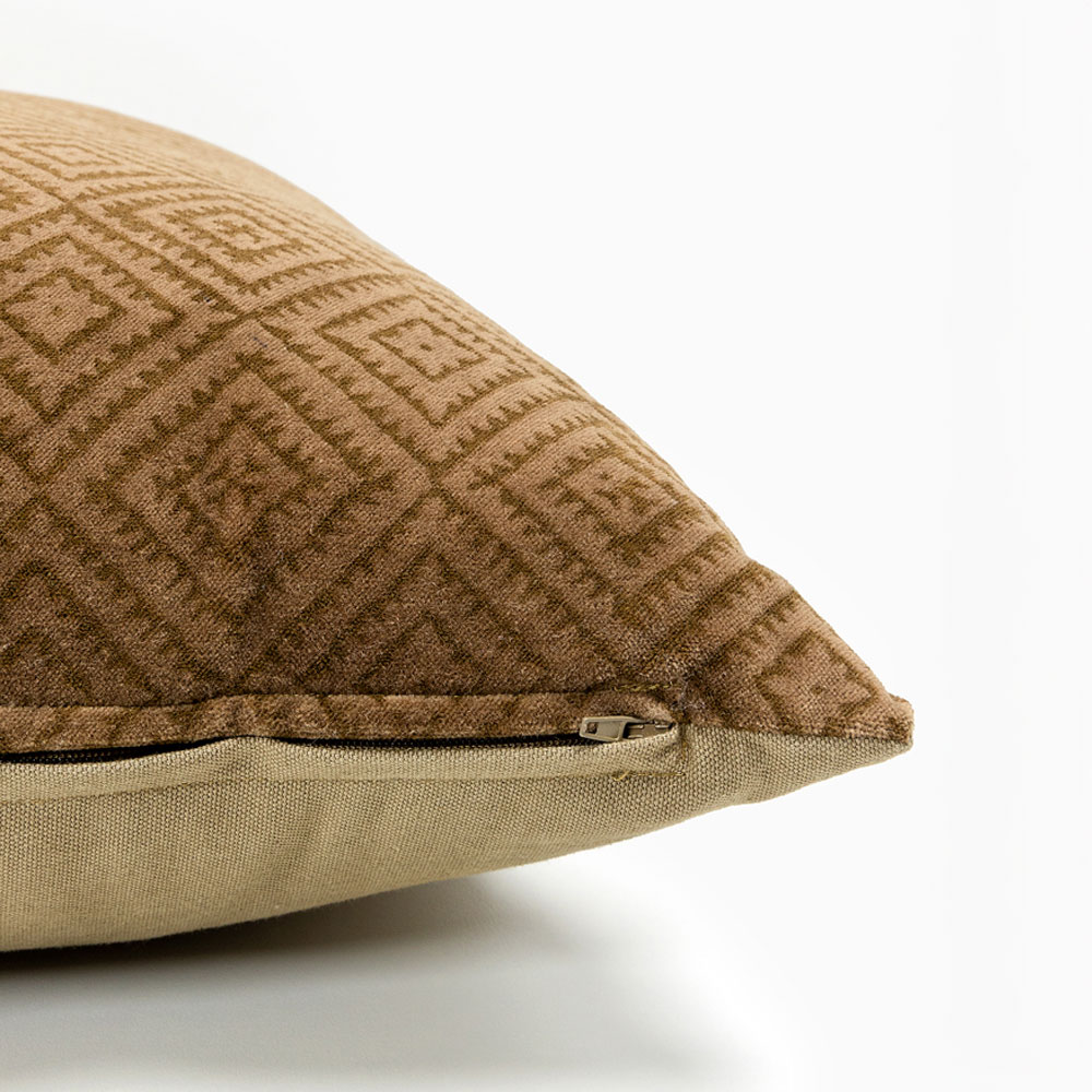 HOMBURG A ΔΙΑΚΟΣΜΗΤΙΚΟ ΜΑΞΙΛΑΡΙ 50x50cm ΒΑΜΒΑΚΙ ΧΡΥΣΟ ΒΕΛΟΥΔΟ - Image 4