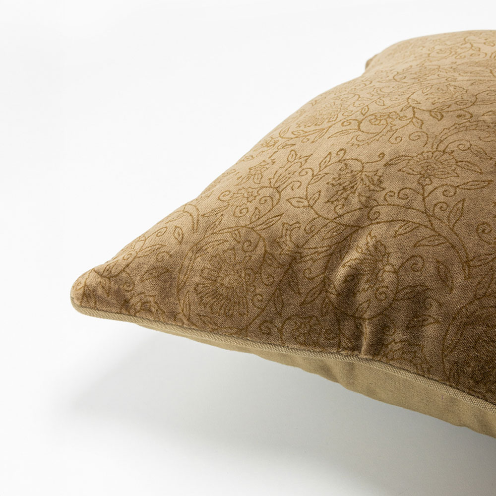 HOMBURG B ΔΙΑΚΟΣΜΗΤΙΚΟ ΜΑΞΙΛΑΡΙ 50x50cm ΒΑΜΒΑΚΙ ΧΡΥΣΟ ΒΕΛΟΥΔΟ - Image 3