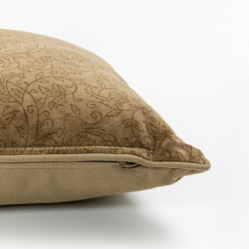 HOMBURG B ΔΙΑΚΟΣΜΗΤΙΚΟ ΜΑΞΙΛΑΡΙ 50x50cm ΒΑΜΒΑΚΙ ΧΡΥΣΟ ΒΕΛΟΥΔΟ - Image 4