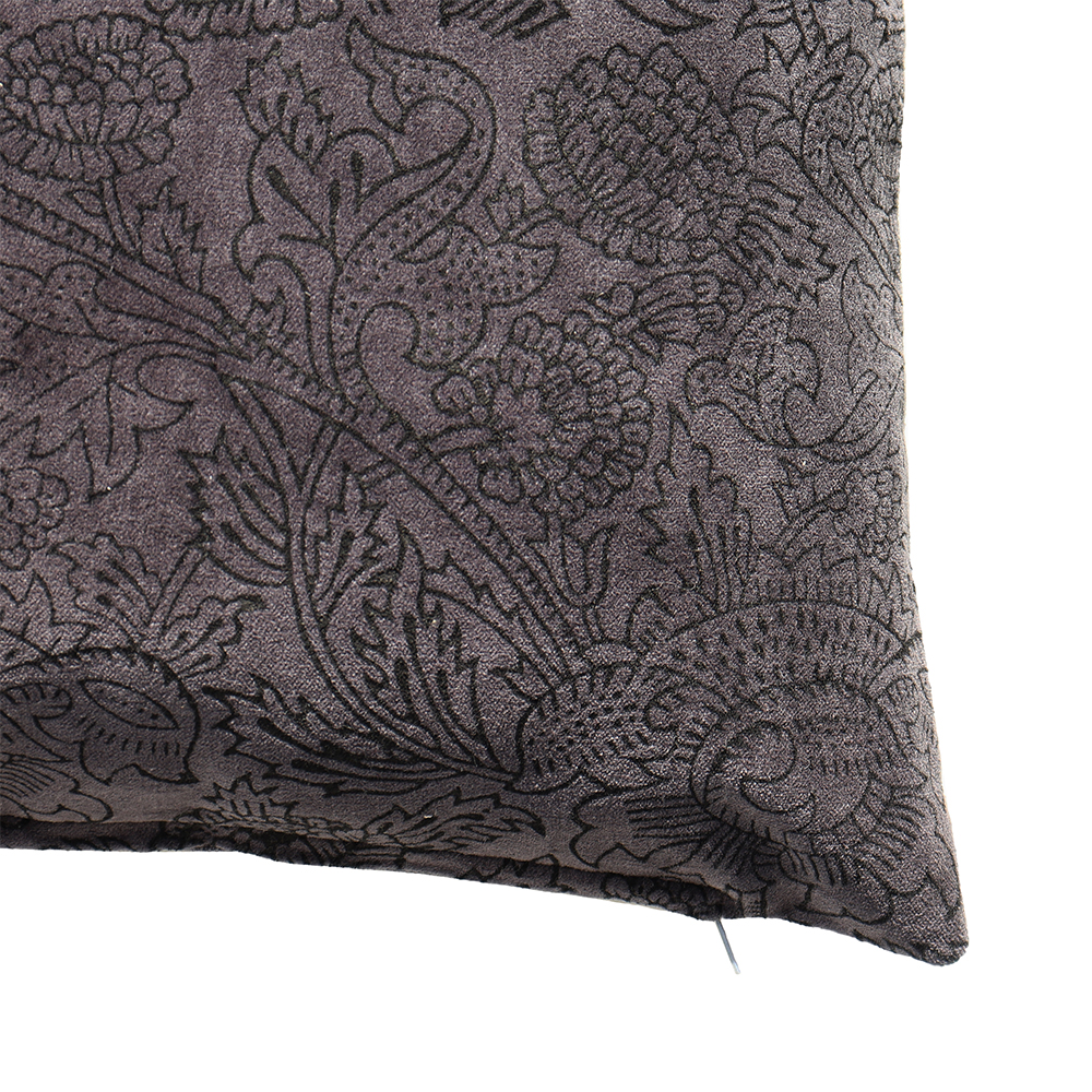 ONYX ΔΙΑΚΟΣΜΗΤΙΚΟ ΜΑΞΙΛΑΡΙ 50x50cm ΒΑΜΒΑΚΙ ΜΑΥΡΟ ΒΕΛΟΥΔΟ - Image 2
