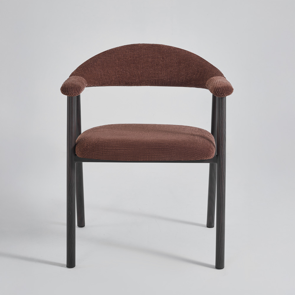 EMBRACE ΚΑΡΕΚΛΑ TERRACOTTA BITTER BROWN 60x56x73cm - Image 4