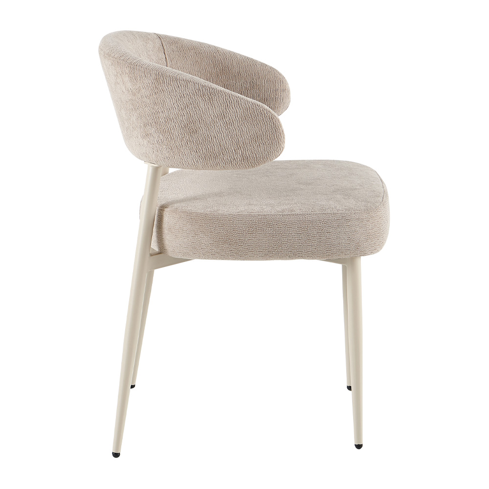 CELESTE ΚΑΡΕΚΛΑ ΜΠΕΖ LATTE 58.5x51x78cm - Image 3
