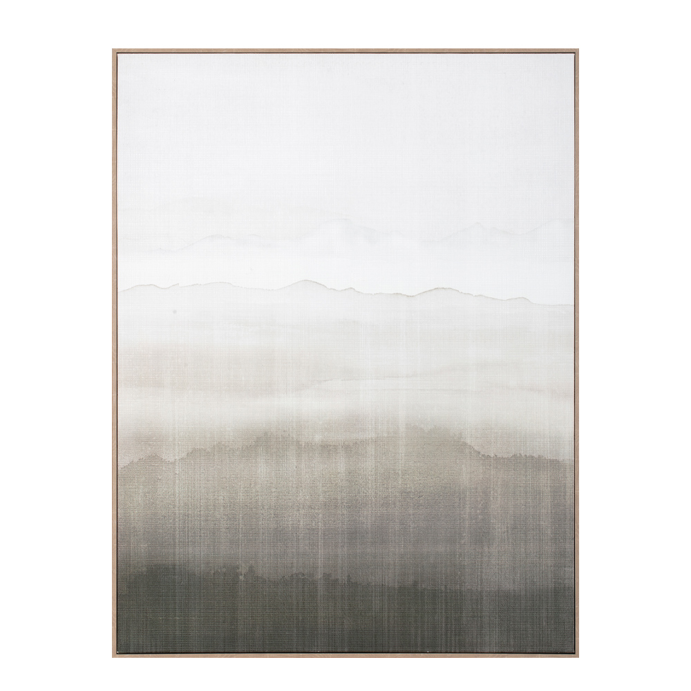 EMBRACING THE CALM ΠΙΝΑΚΑΣ ΔΙΑΚΟΣΜΗΣΗΣ 90x120x5cm ΚΑΜΒΑΣ ΠΟΛΥΧΡΩΜΟ ΞΥΛΟ ΦΥΣΙΚΟ