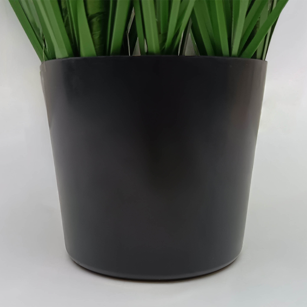 OAT GRASS ΦΥΤΟ ΤΕΧΝΗΤΟ ΣΕ ΓΛΑΣΤΡΑ 90cm PVC ΠΡΑΣΙΝΟ - Image 4