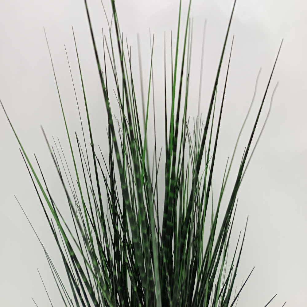 DARK PURE GRASS ΦΥΤΟ ΤΕΧΝΗΤΟ ΣΕ ΓΛΑΣΤΡΑ 90cm PVC ΠΡΑΣΙΝΟ ΣΚΟΥΡΟ - Image 2