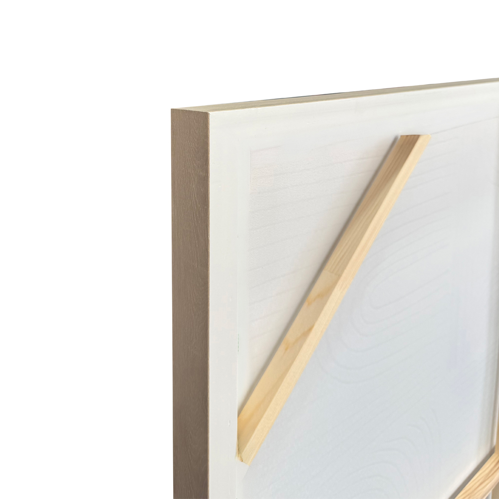 TUPIK ΠΙΝΑΚΑΣ ΔΙΑΚΟΣΜΗΣΗΣ 100x140x4cm ΚΑΜΒΑΣ ΠΡΑΣΙΝΟ ΜΠΕΖ ΞΥΛΟ ΦΥΣΙΚΟ - Image 4