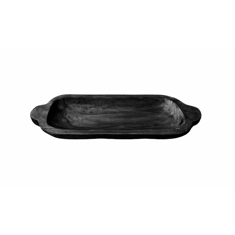 NUBIA ΔΙΣΚΟΣ ΔΙΑΚΟΣΜΗΣΗΣ 54x19x5cm ΞΥΛΟ ΜΑΥΡΟ