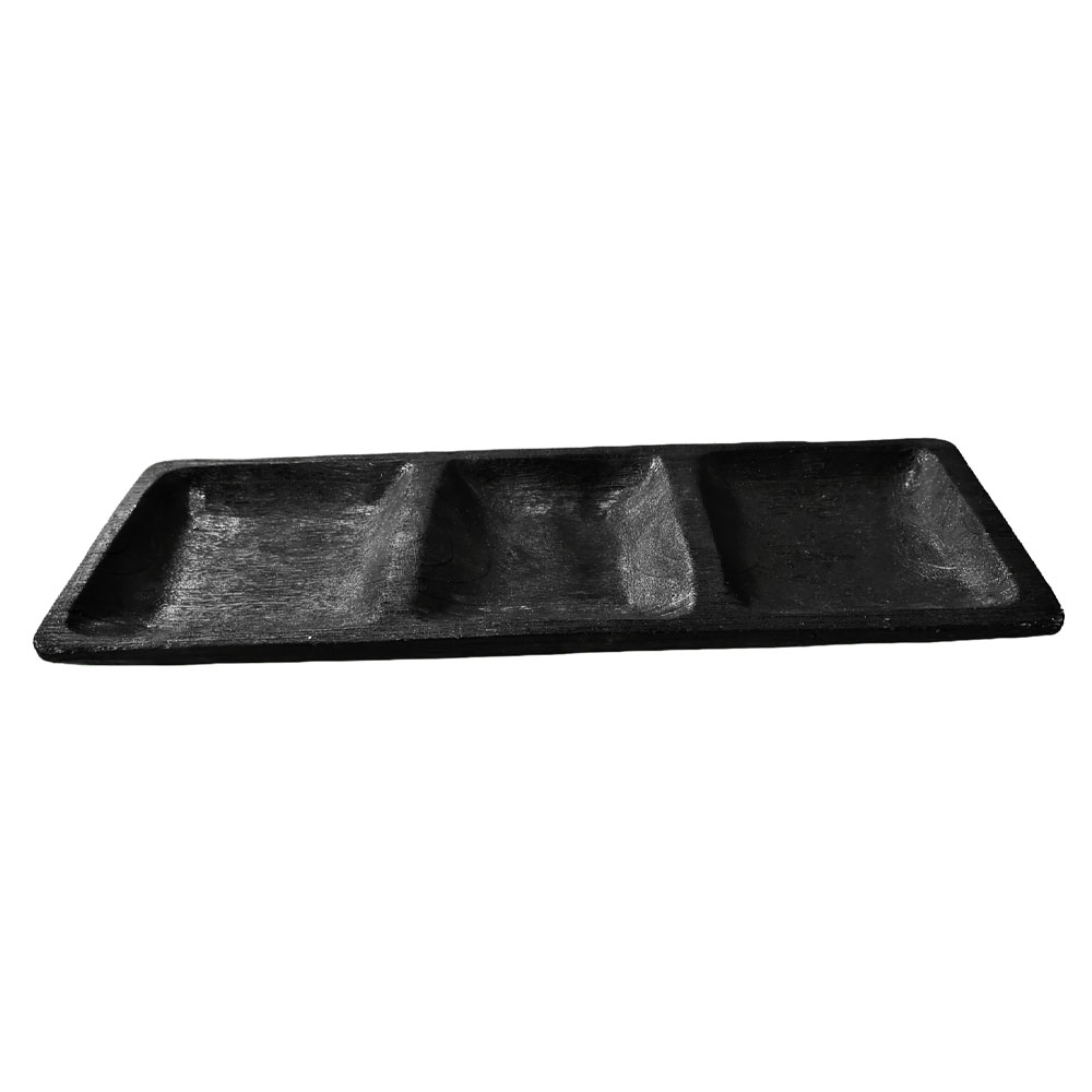 NUBIA ΔΙΣΚΟΣ ΔΙΑΚΟΣΜΗΣΗΣ 65x23x5cm ΞΥΛΟ ΜΑΥΡΟ