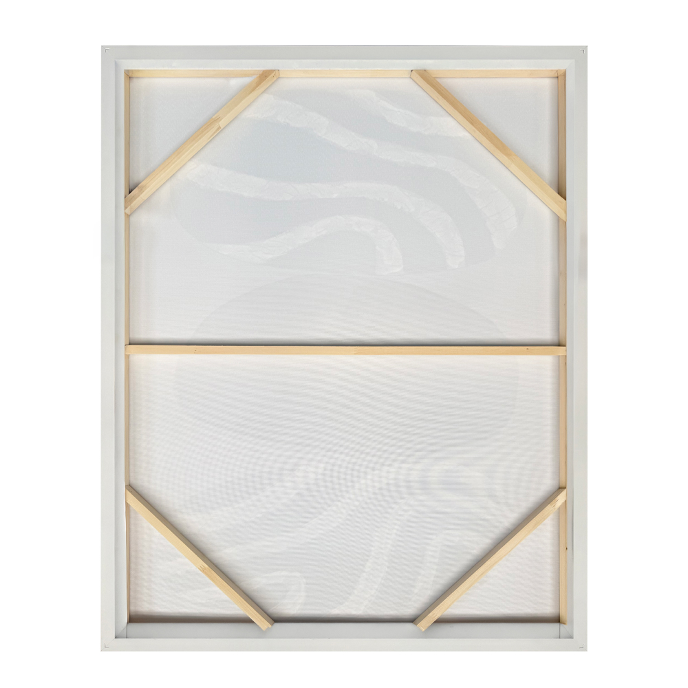 SLATE B ΠΙΝΑΚΑΣ ΔΙΑΚΟΣΜΗΤΙΚΟΣ ΜΕ ΚΟΡΝΙΖΑ 75x100x4cm ΚΑΜΒΑΣ ΛΑΔΙ ΜΠΕΖ ΛΕΥΚΟ PS - Image 5