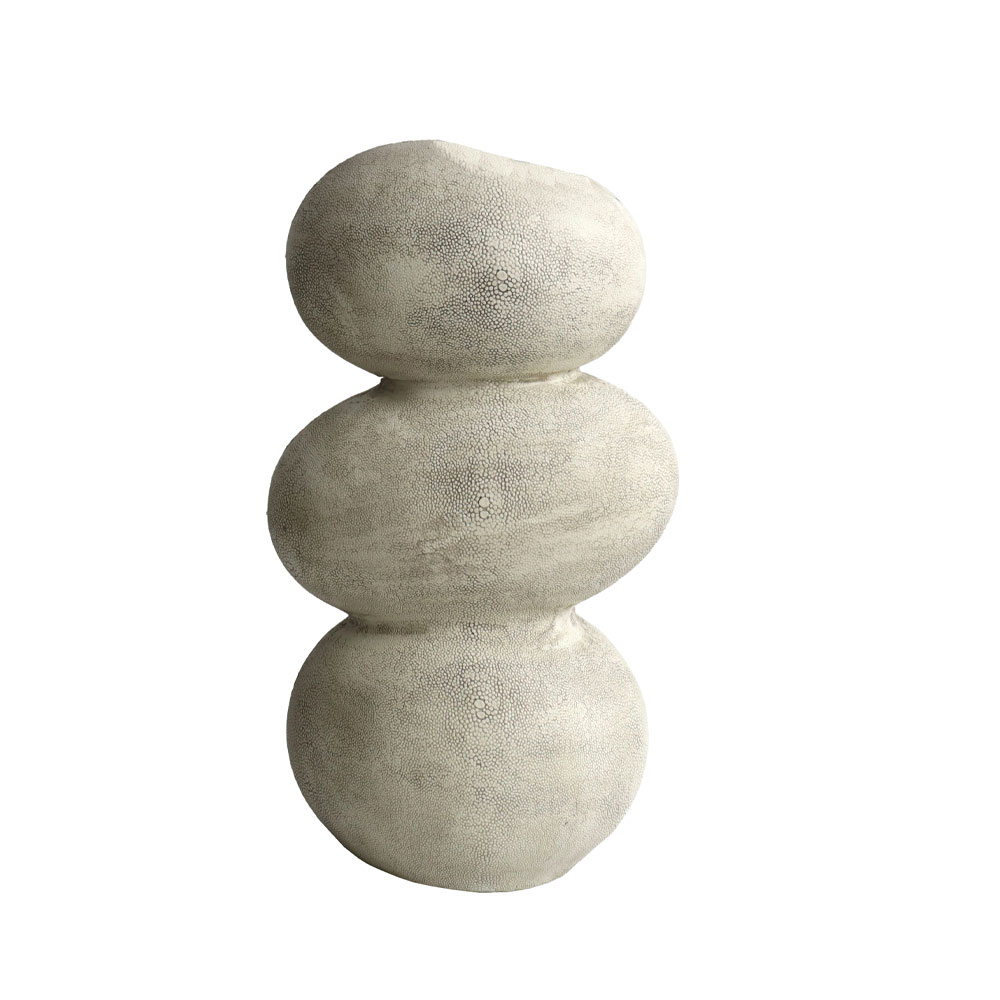ARCODIE.II ΔΙΑΚΟΣΜΗΤΙΚΟ ΒΑΖΟ 18x14.5x32.5cm POLYRESIN STONE GREY