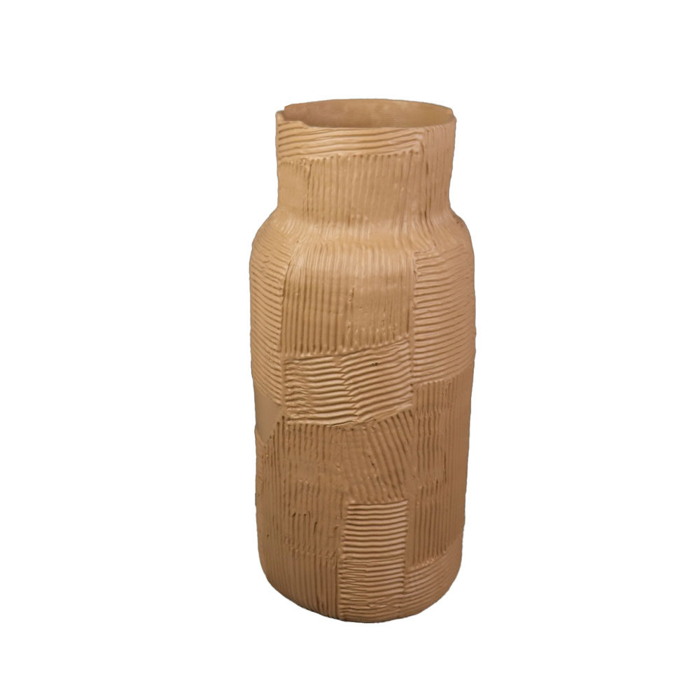 ACCUR ΔΙΑΚΟΣΜΗΤΙΚΟ ΒΑΖΟ 20.5x20.5x46cm POLYRESIN ΜΕΛΙ