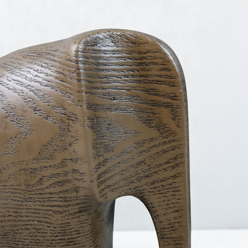 ZAMBIA.1 ΔΙΑΚΟΣΜΗΤΙΚΟ ΕΛΕΦΑΝΤΑΣ 16.5x9x18cm POLYRESIN ΚΑΦΕ - Image 2
