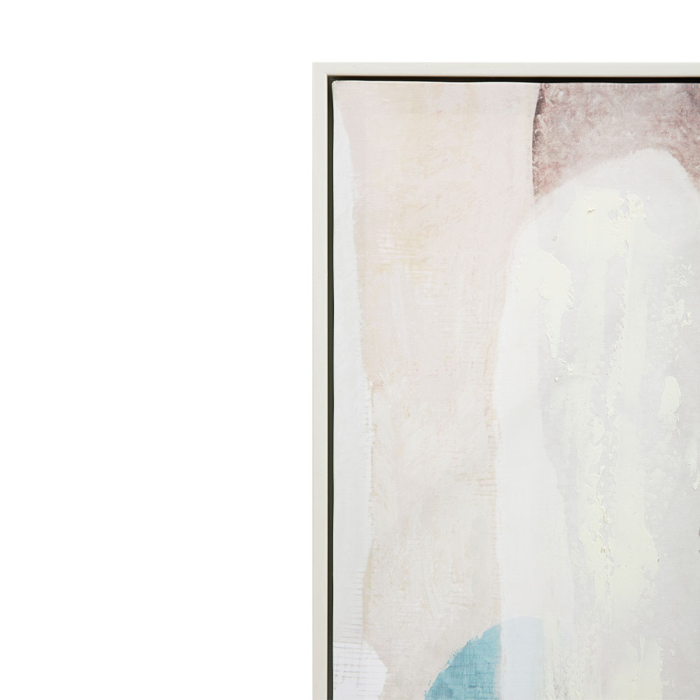 MINT AIR ΠΙΝΑΚΑΣ ΔΙΑΚΟΣΜΗΤΙΚΟΣ ΜΕ ΚΟΡΝΙΖΑ 90x120x4cm ΚΑΜΒΑΣ ΠΟΛΥΧΡΩΜΟ ΞΥΛΟ ΑΣΠΡΟ - Image 4