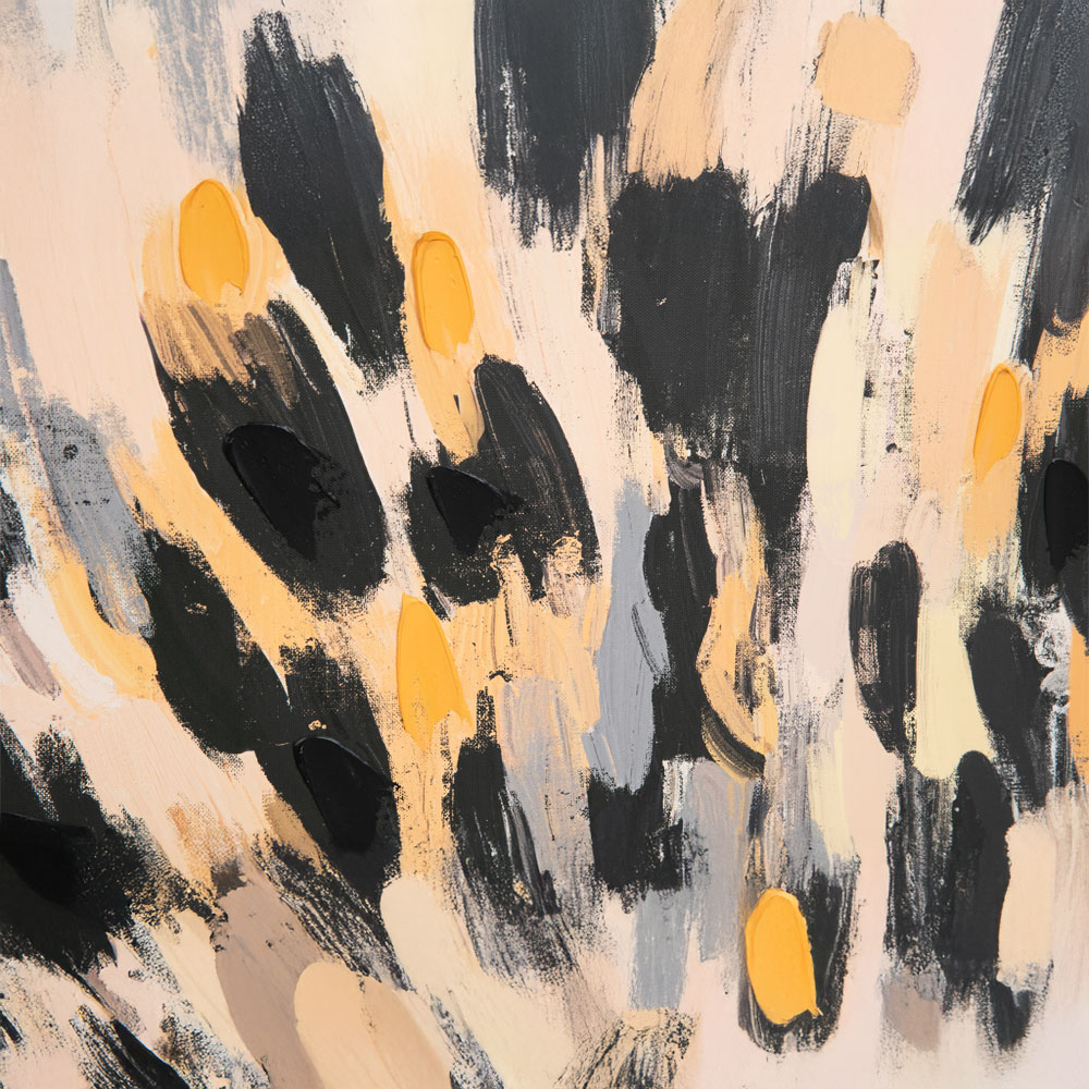 VOIX NOIRE ΠΙΝΑΚΑΣ ΔΙΑΚΟΣΜΗΤΙΚΟΣ ΜΕ ΚΟΡΝΙΖΑ 80x120x4cm ΚΑΜΒΑΣ ΠΟΛΥΧΡΩΜΟ ΞΥΛΟ ΦΥΣΙΚΟ - Image 4