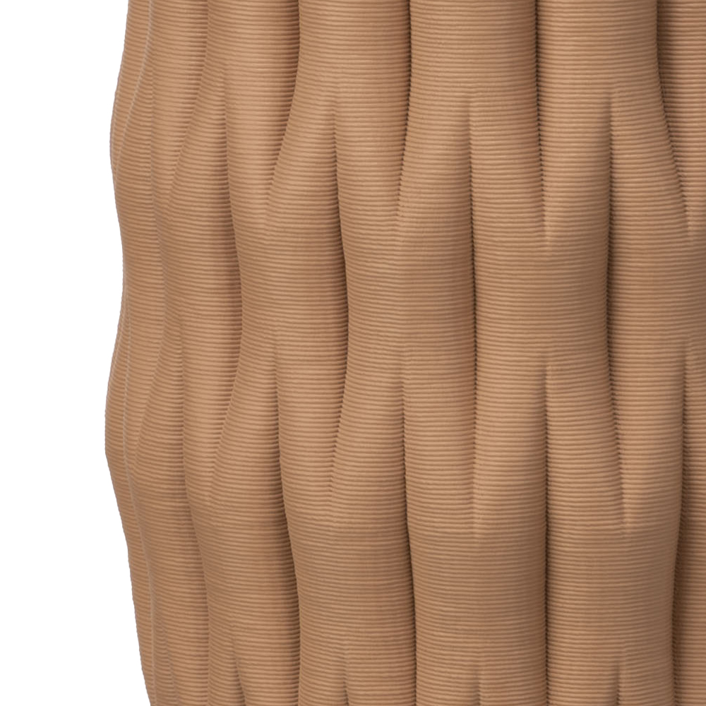 ORALIA ΒΑΖΟ 14.5x14.5x32cm ΚΕΡΑΜΙΚΟ TERRACOTTA - Image 2