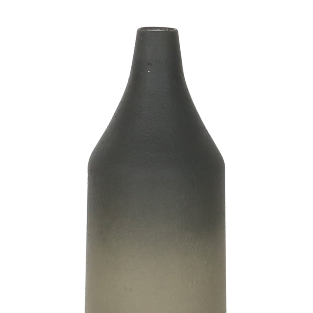 ORIN ΒΑΖΟ 20x20x76cm ΜΕΤΑΛΛΟ ΠΡΑΣΙΝΟ ΣΚΟΥΡΟ ΛΑΔΙ ΛΕΥΚΟ - Image 2