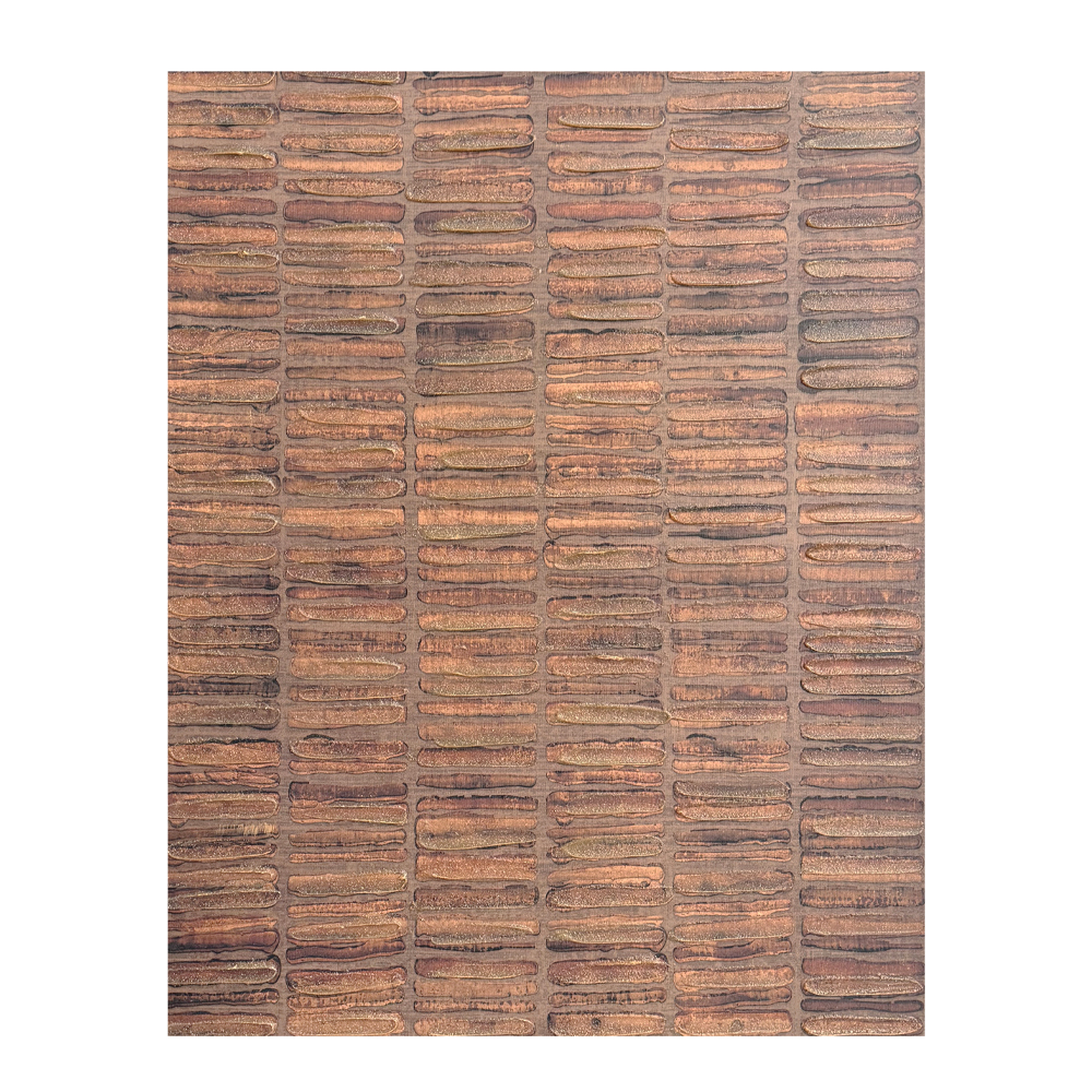 PLOW ΠΙΝΑΚΑΣ ΔΙΑΚΟΣΜΗΣΗΣ 60x90x4cm ΚΑΜΒΑΣ ΚΑΦΕ ΣΚΟΥΡΟ MDF - Image 2