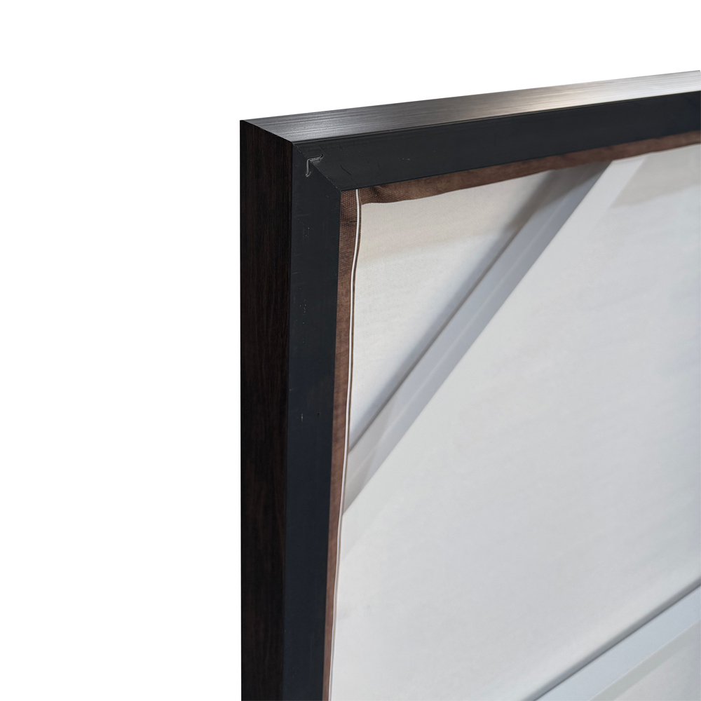 PLOW ΠΙΝΑΚΑΣ ΔΙΑΚΟΣΜΗΣΗΣ 60x90x4cm ΚΑΜΒΑΣ ΚΑΦΕ ΣΚΟΥΡΟ MDF - Image 4